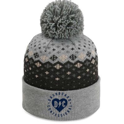 Dashboard Confessional Heart Badge The Baniff Cuffed Pom Beanie