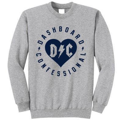 Dashboard Confessional Heart Badge Tall Sweatshirt