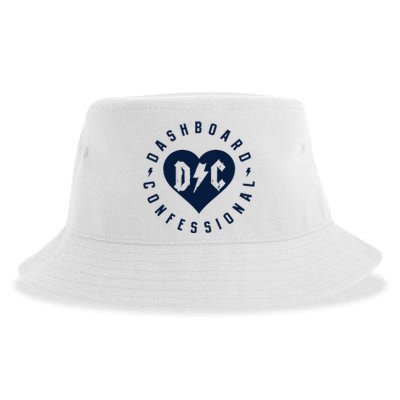 Dashboard Confessional Heart Badge Sustainable Bucket Hat