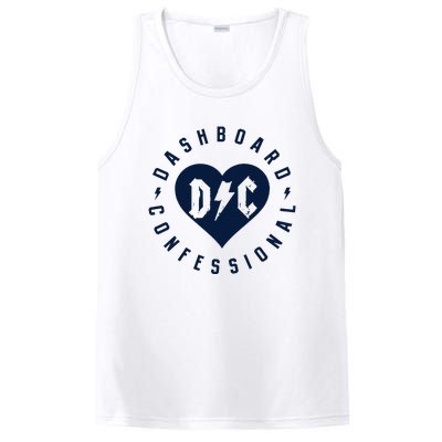 Dashboard Confessional Heart Badge PosiCharge Competitor Tank