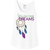 Dream Catcher I Pursuit Of Happiness Ladies Essential Tank