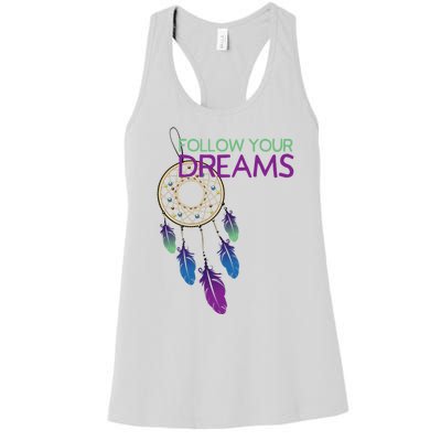 Dream Catcher I Pursuit Of Happiness Women's Racerback Tank