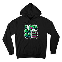 D C I Love Go Go Music Gift For Kids And Adults Hoodie