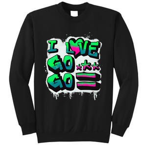 D C I Love Go Go Music Gift For Kids And Adults Sweatshirt