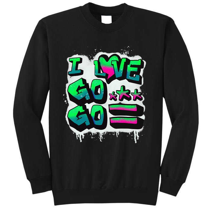 D C I Love Go Go Music Gift For Kids And Adults Sweatshirt