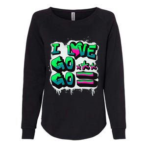 D C I Love Go Go Music Gift For Kids And Adults Womens California Wash Sweatshirt