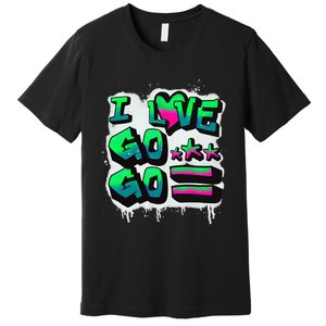 D C I Love Go Go Music Gift For Kids And Adults Premium T-Shirt