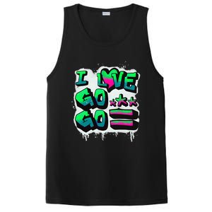 D C I Love Go Go Music Gift For Kids And Adults PosiCharge Competitor Tank