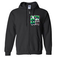 D C I Love Go Go Music Gift For Kids And Adults Full Zip Hoodie