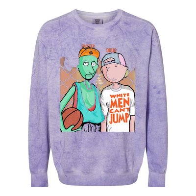 Doug Can&39;T Jump Colorblast Crewneck Sweatshirt