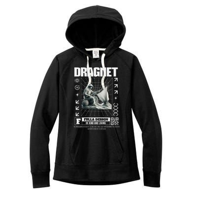 Dragnet Christian Jesus Streetware Pastor Women's Fleece Hoodie