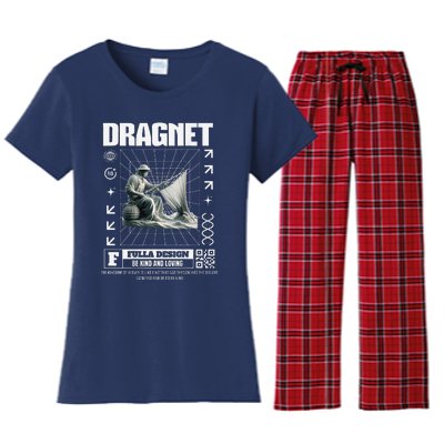 Dragnet Christian Jesus Streetware Pastor Women's Flannel Pajama Set