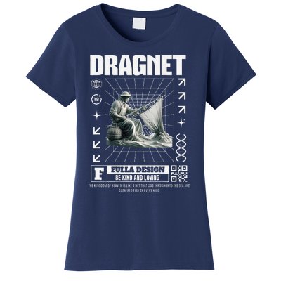 Dragnet Christian Jesus Streetware Pastor Women's T-Shirt