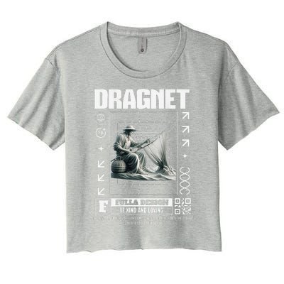 Dragnet Christian Jesus Streetware Pastor Women's Crop Top Tee