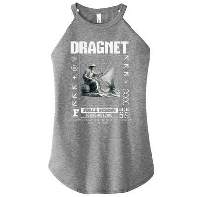 Dragnet Christian Jesus Streetware Pastor Women's Perfect Tri Rocker Tank