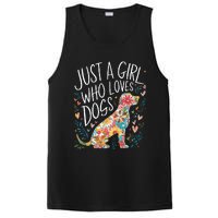 Dog Cute Just A Girl Who Loves Dogs PosiCharge Competitor Tank