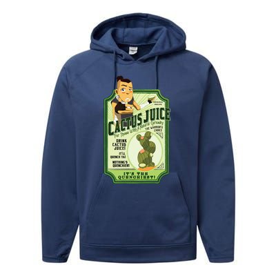 Drink Cactus Juice Performance Fleece Hoodie