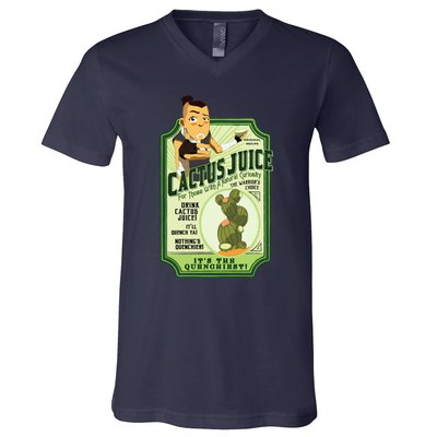 Drink Cactus Juice V-Neck T-Shirt