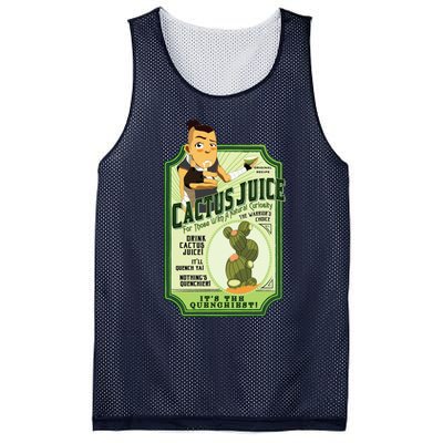 Drink Cactus Juice Mesh Reversible Basketball Jersey Tank