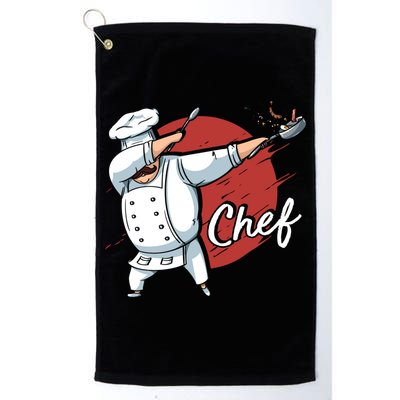 Dabbing Chef Japan Flag Chef Cook Cool Gift Golf Towel
