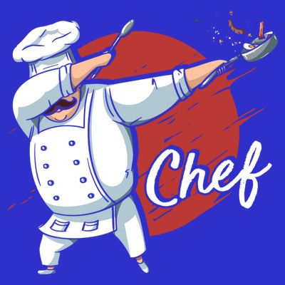 Dabbing Chef Japan Flag Chef Cook Cool Gift T-Shirt
