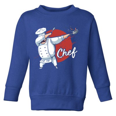 Dabbing Chef Japan Flag Chef Cook Cool Gift Toddler Sweatshirt