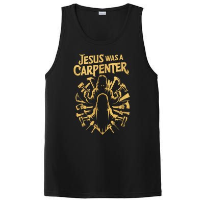 Divine Craftsman: Jesus Was A Carpenter PosiCharge Competitor Tank