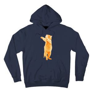 Dabbing Cat Kitten Funny Dab Dance Kitty Funny Gift Tall Hoodie