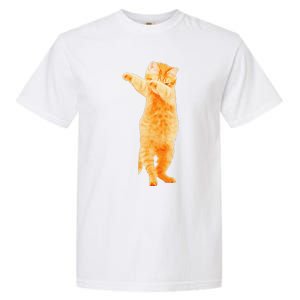 Dabbing Cat Kitten Funny Dab Dance Kitty Funny Gift Garment-Dyed Heavyweight T-Shirt