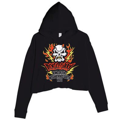 Denzel Curry Kotms Ii King Of The Mischievous South Vol 2 Crop Fleece Hoodie