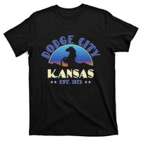 Dodge City Kansas Ks Wild Horse T-Shirt