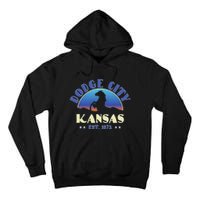 Dodge City Kansas Ks Wild Horse Tall Hoodie