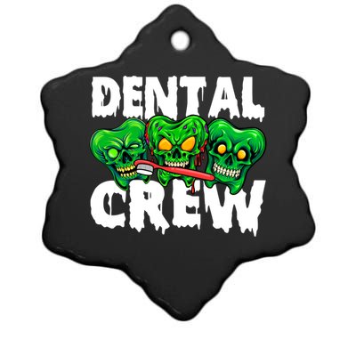 Dental Crew Lazy Halloween Costume Cool Gift Ceramic Star Ornament