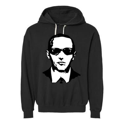 DB Cooper Lives Cooper Shirt Hijacker DB Coope Garment-Dyed Fleece Hoodie