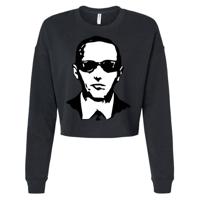 DB Cooper Lives Cooper Shirt Hijacker DB Coope Cropped Pullover Crew