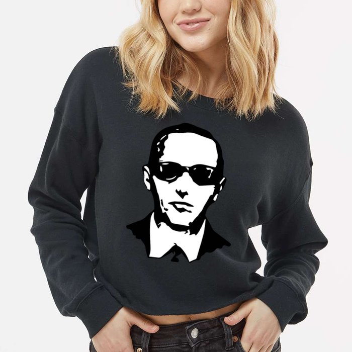 DB Cooper Lives Cooper Shirt Hijacker DB Coope Cropped Pullover Crew