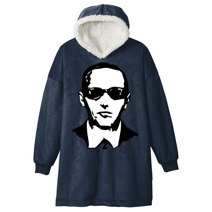 DB Cooper Lives Cooper Shirt Hijacker DB Coope Hooded Wearable Blanket