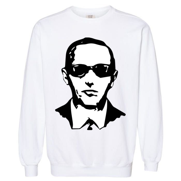 DB Cooper Lives Cooper Shirt Hijacker DB Coope Garment-Dyed Sweatshirt
