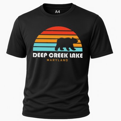 Deep Creek Lake Maryland Bear Deep Creek Lake Cooling Performance Crew T-Shirt