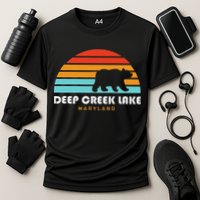 Deep Creek Lake Maryland Bear Deep Creek Lake Cooling Performance Crew T-Shirt