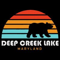 Deep Creek Lake Maryland Bear Deep Creek Lake Cooling Performance Crew T-Shirt