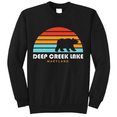 Deep Creek Lake Maryland Bear Deep Creek Lake Sweatshirt