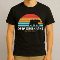 Deep Creek Lake Maryland Bear Deep Creek Lake T-Shirt