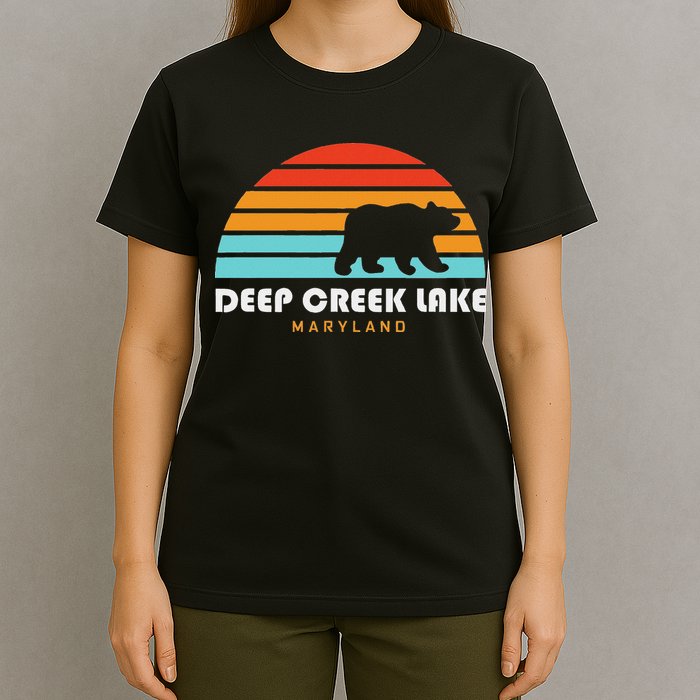 Deep Creek Lake Maryland Bear Deep Creek Lake T-Shirt