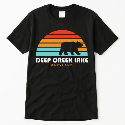 Deep Creek Lake Maryland Bear Deep Creek Lake Tall T-Shirt