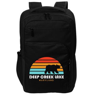 Deep Creek Lake Maryland Bear Deep Creek Lake Impact Tech Backpack