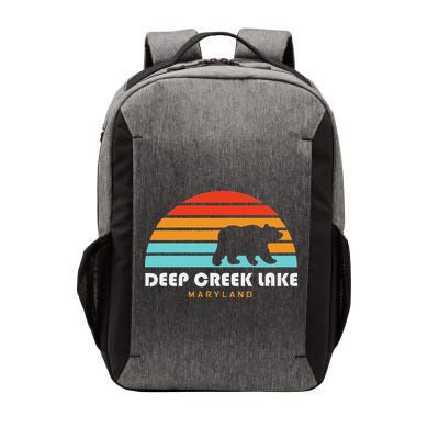 Deep Creek Lake Maryland Bear Deep Creek Lake Vector Backpack