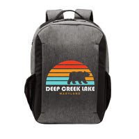 Deep Creek Lake Maryland Bear Deep Creek Lake Vector Backpack