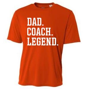 Dad Coach Legend Coach Dad Cooling Performance Crew T-Shirt