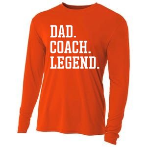 Dad Coach Legend Coach Dad Cooling Performance Long Sleeve Crew